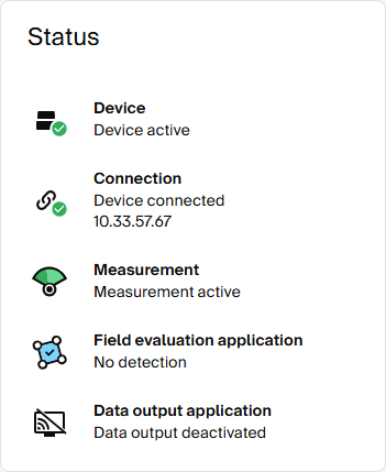 LRS4581R device and application status